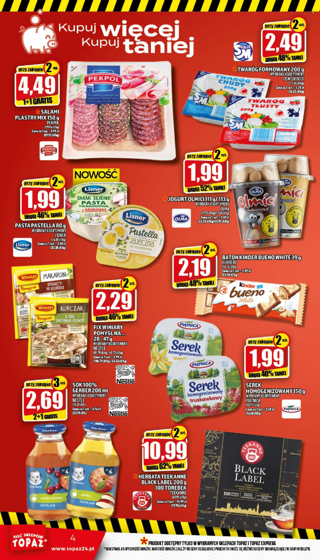 Gazetka Topaz - 23.06.2022 - 29.06.2022. Strona 4