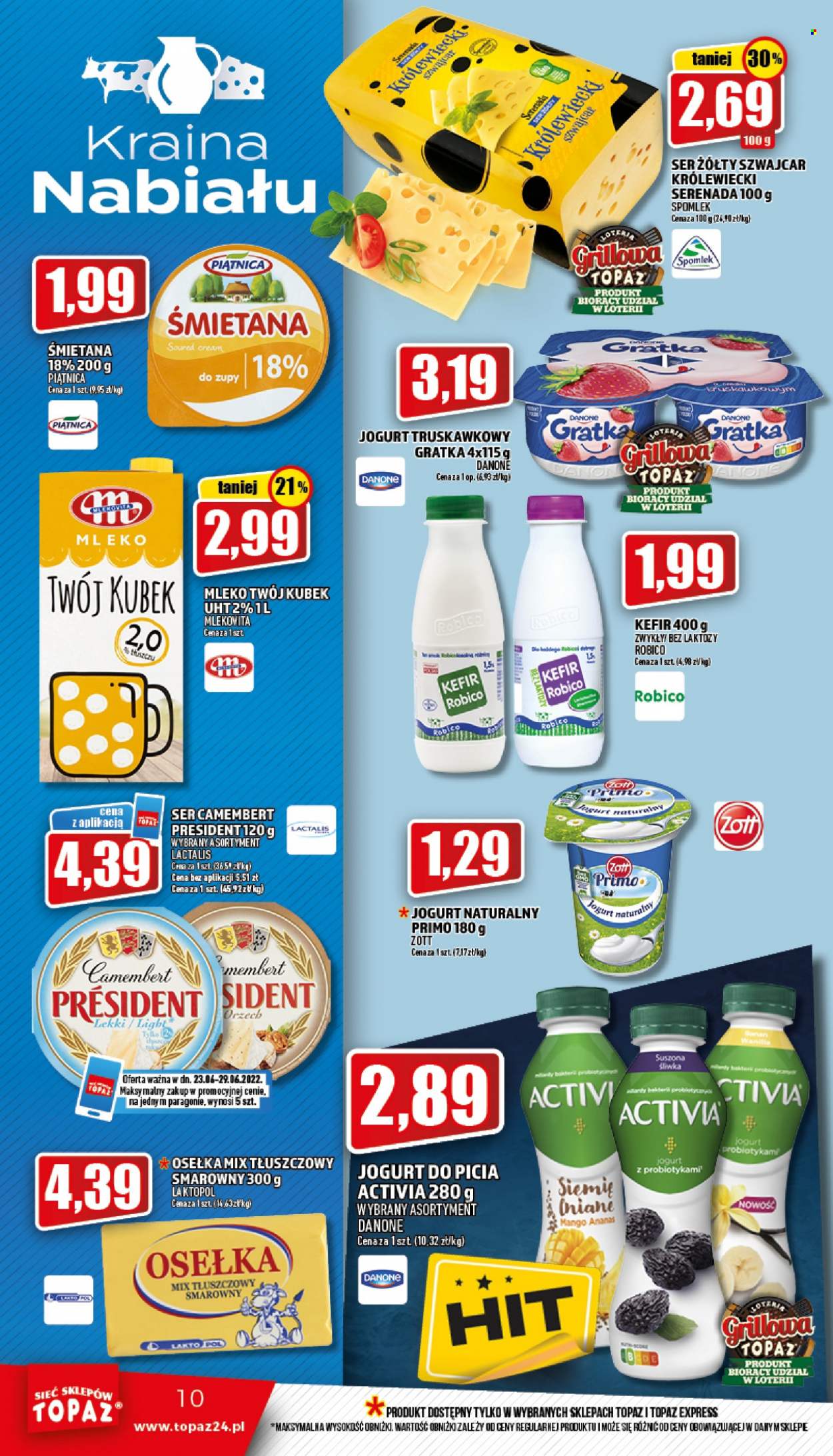 Gazetka Topaz - 23.06.2022 - 29.06.2022. Strona 10