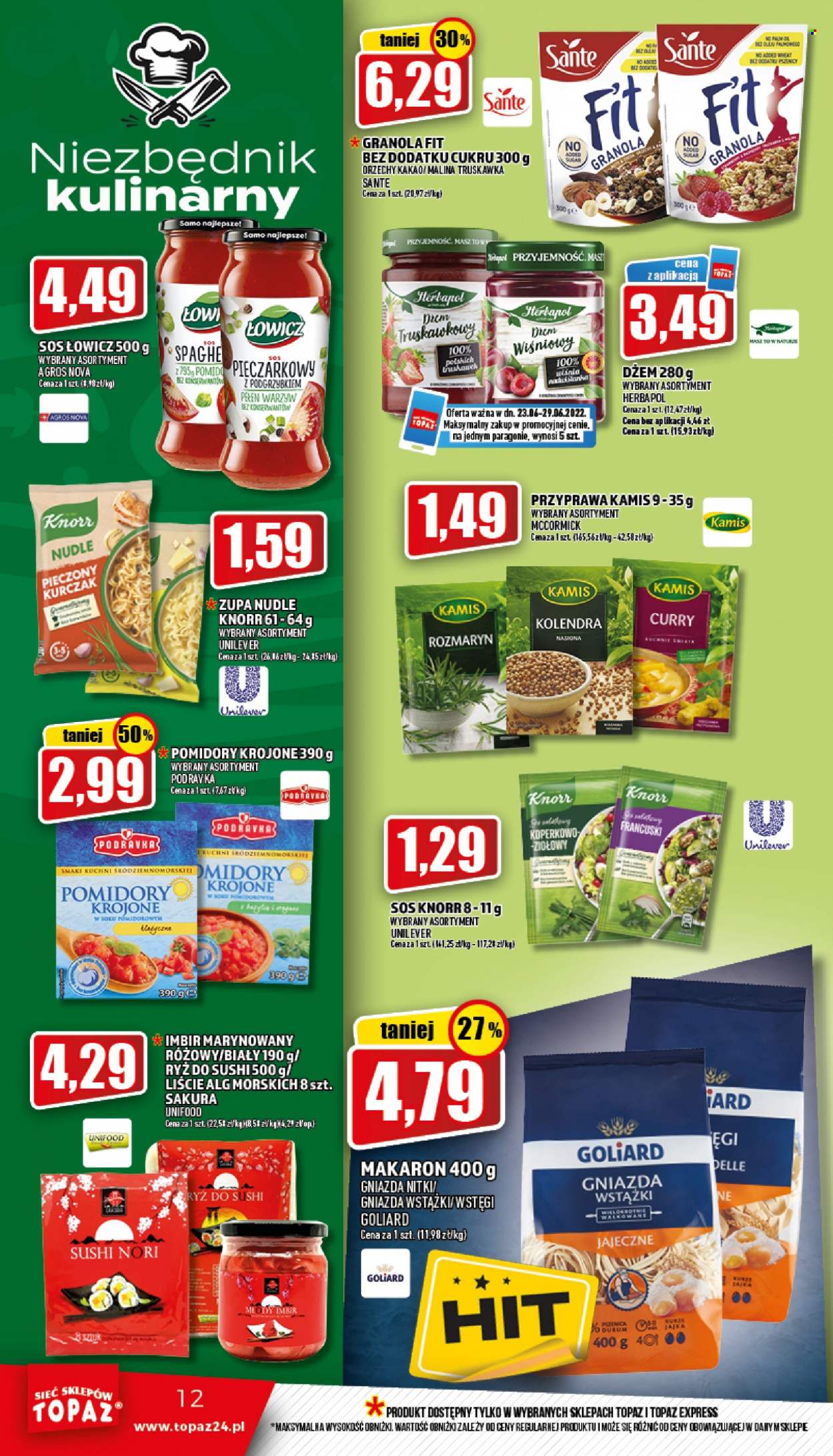 Gazetka Topaz - 23.06.2022 - 29.06.2022. Strona 12