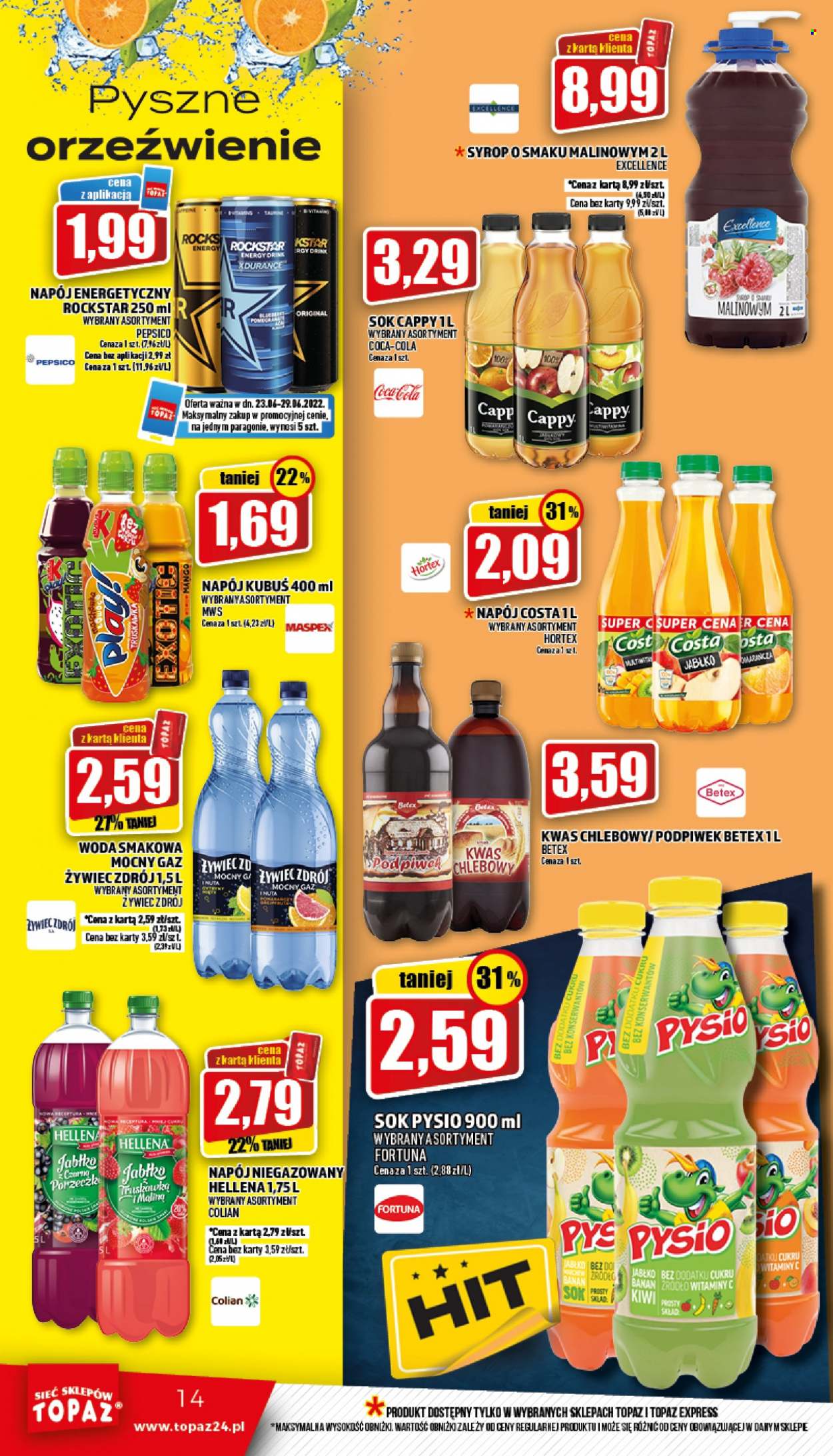 Gazetka Topaz - 23.06.2022 - 29.06.2022. Strona 14