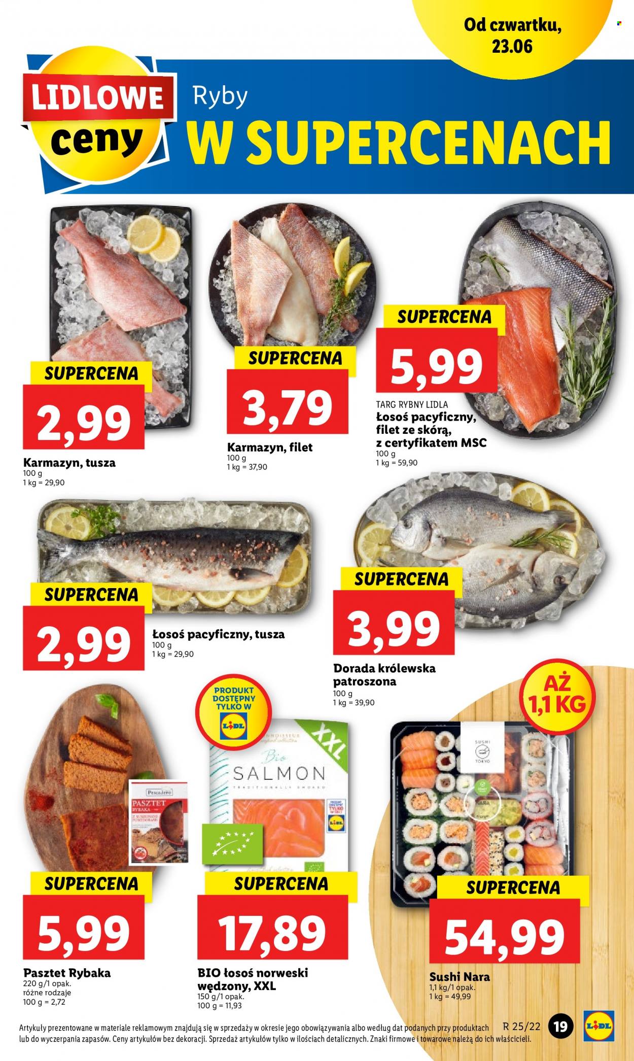 Gazetka Lidl - 23.06.2022 - 26.06.2022. Strona 19
