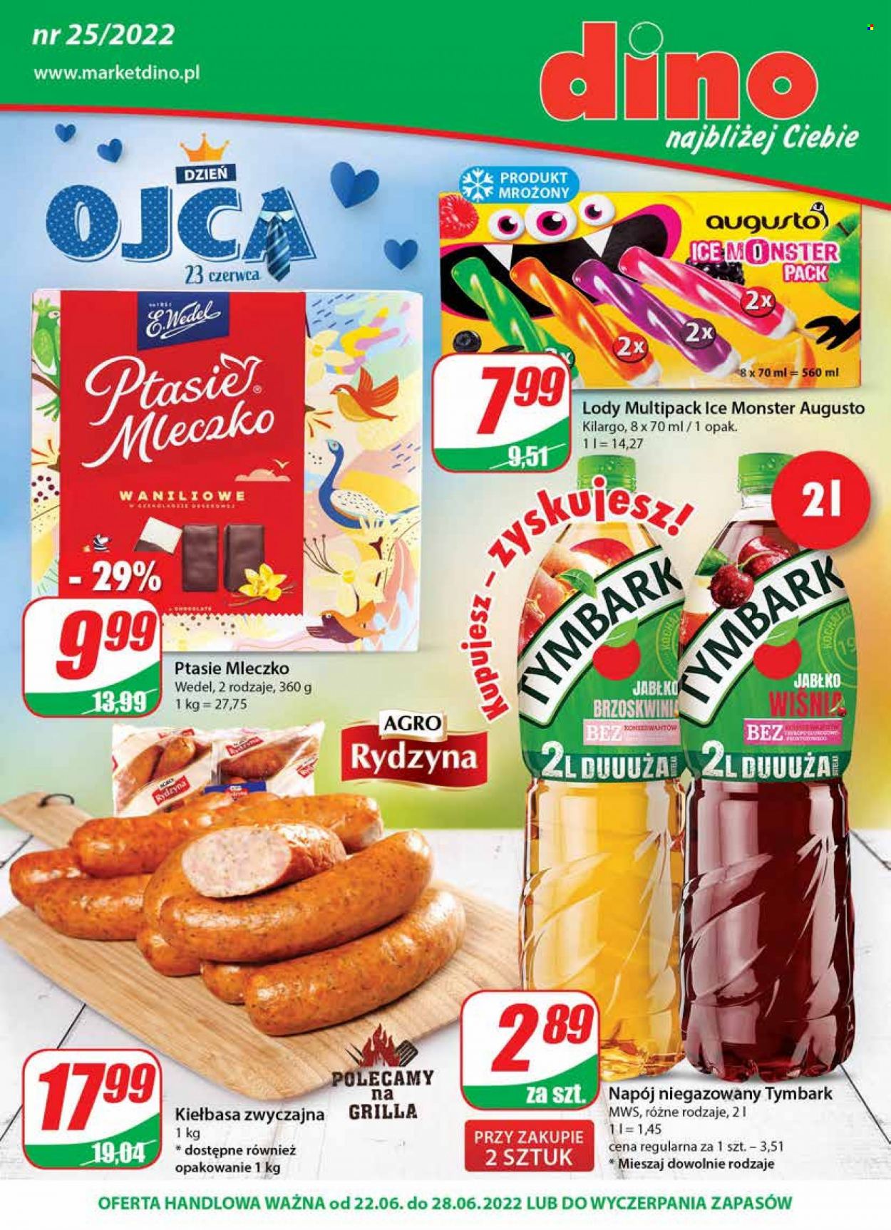 Gazetka Dino - 22.06.2022 - 28.06.2022. Strona 1