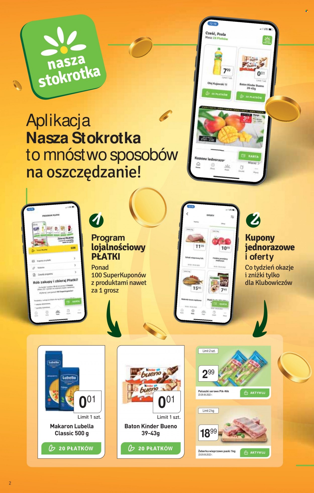 Gazetka Stokrotka Supermarket - 23.06.2022 - 29.06.2022. Strona 2