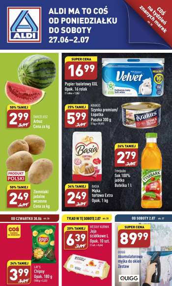 Gazetka ALDI - 27.06.2022 - 2.07.2022.
