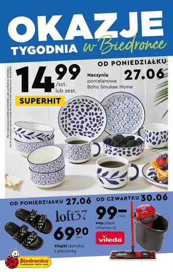 Gazetka Biedronka - 27.06.2022 - 9.07.2022.