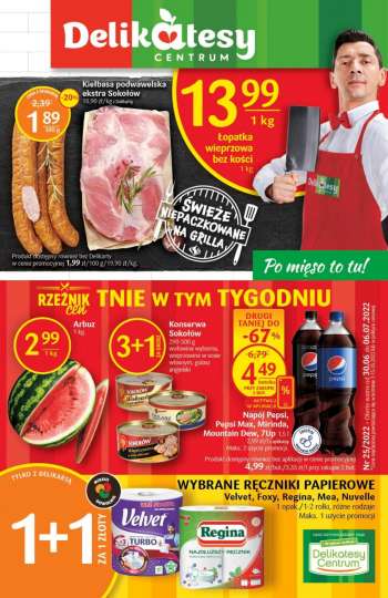 Gazetka Delikatesy Centrum - 30.06.2022 - 6.07.2022.