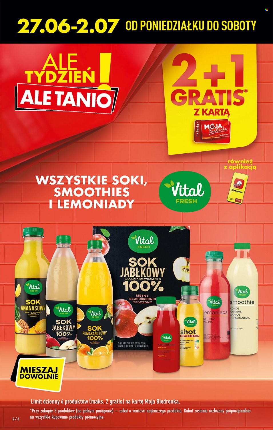 Gazetka Biedronka - 27.06.2022 - 2.07.2022. Strona 2