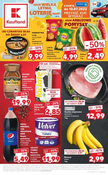 Gazetka Kaufland - 30.06.2022 - 6.07.2022.