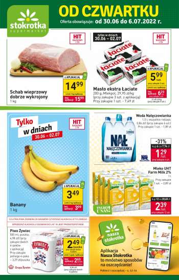Gazetka Stokrotka Supermarket - 30.06.2022 - 6.07.2022.