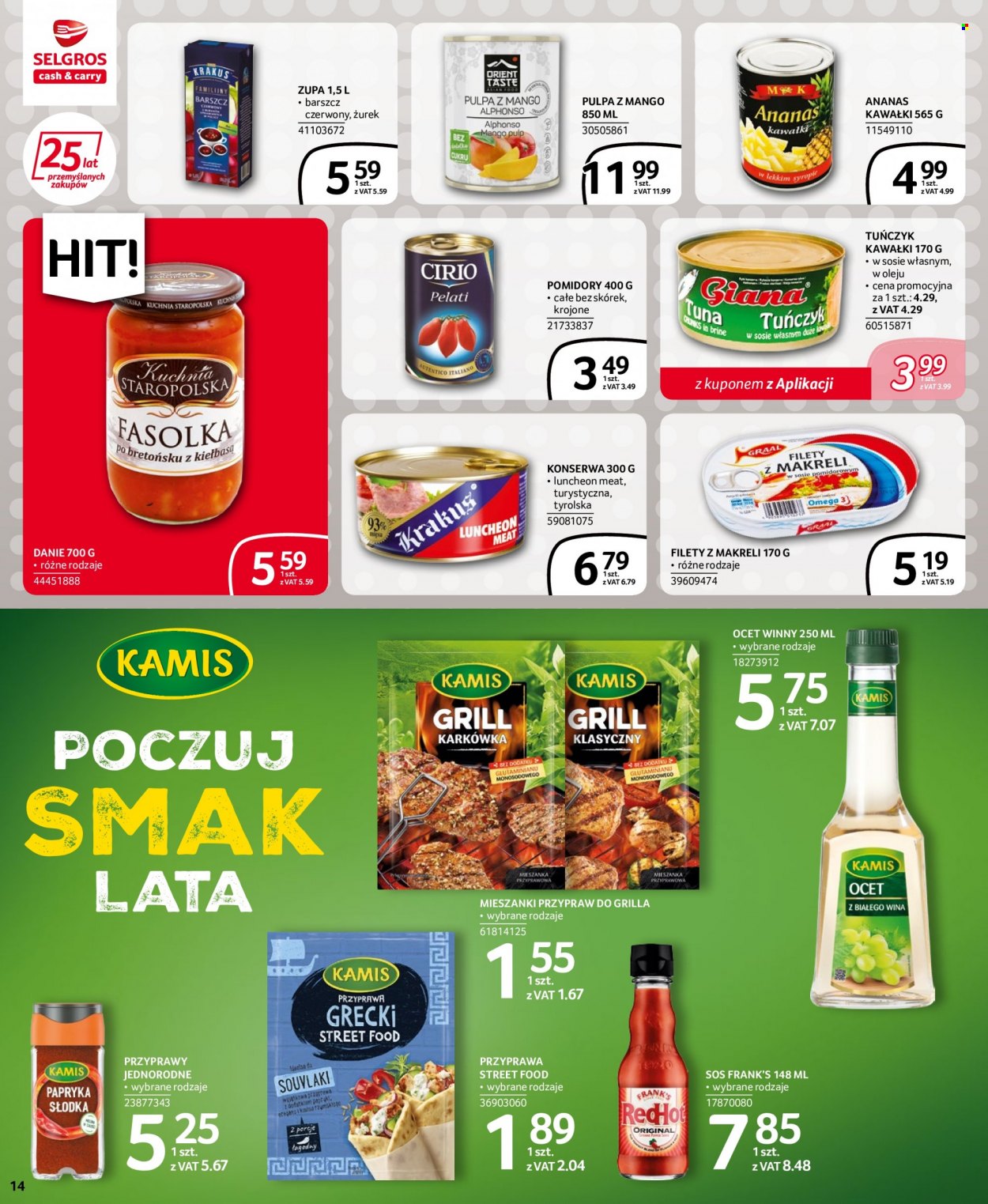 Gazetka Selgros - 30.06.2022 - 13.07.2022. Strona 14
