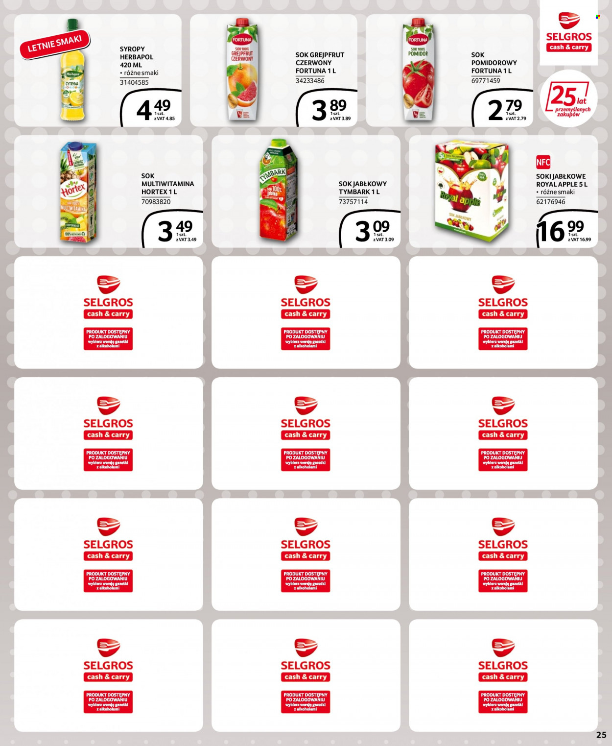 Gazetka Selgros - 30.06.2022 - 13.07.2022. Strona 25