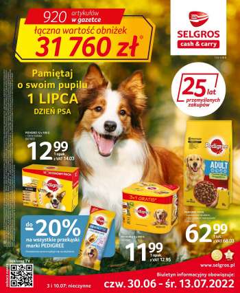 Gazetka Selgros - 30.06.2022 - 13.07.2022.