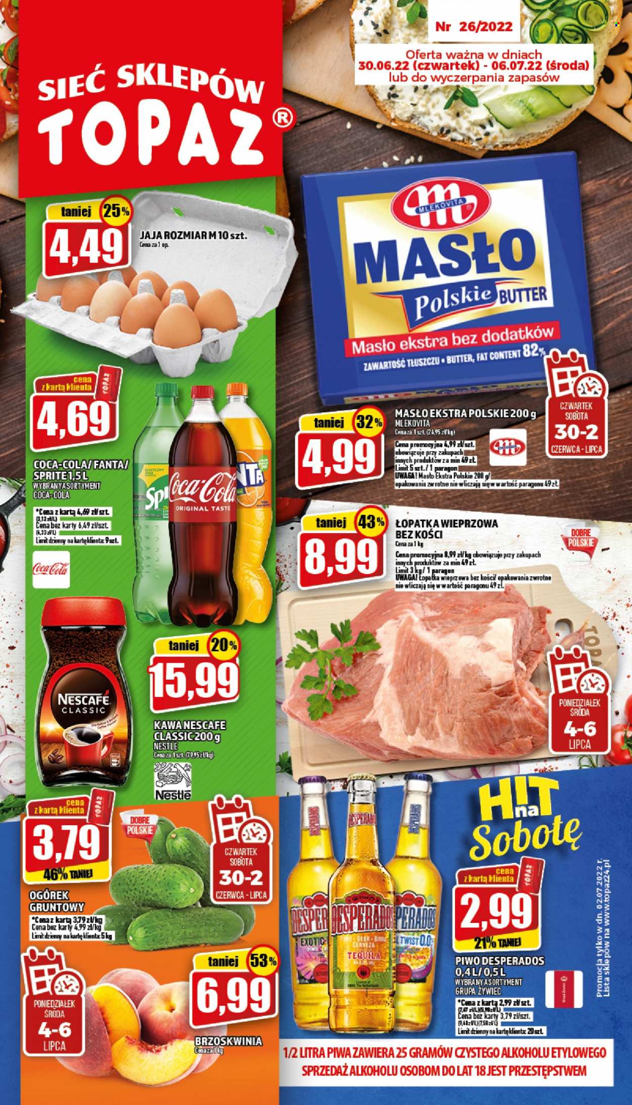 Gazetka Topaz - 30.06.2022 - 6.07.2022. Strona 1