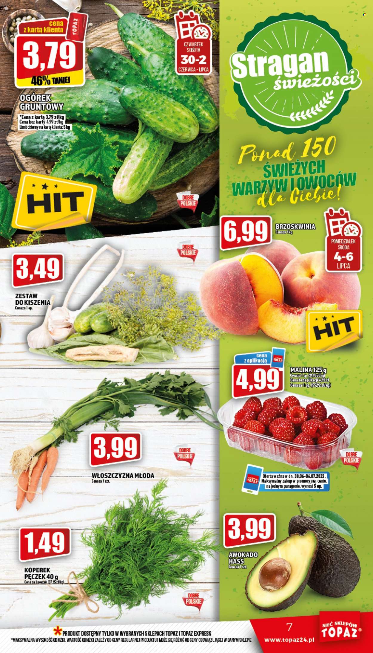 Gazetka Topaz - 30.06.2022 - 6.07.2022. Strona 7