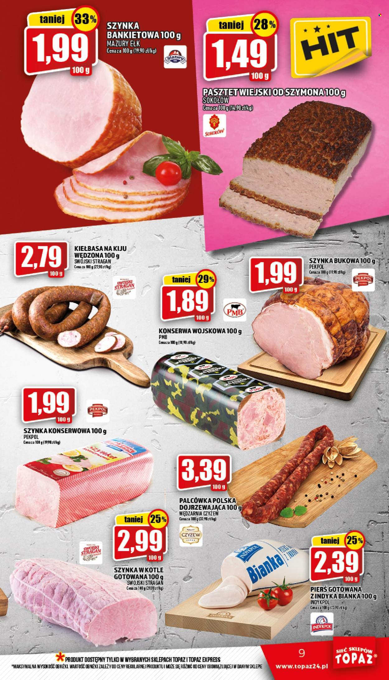 Gazetka Topaz - 30.06.2022 - 6.07.2022. Strona 9