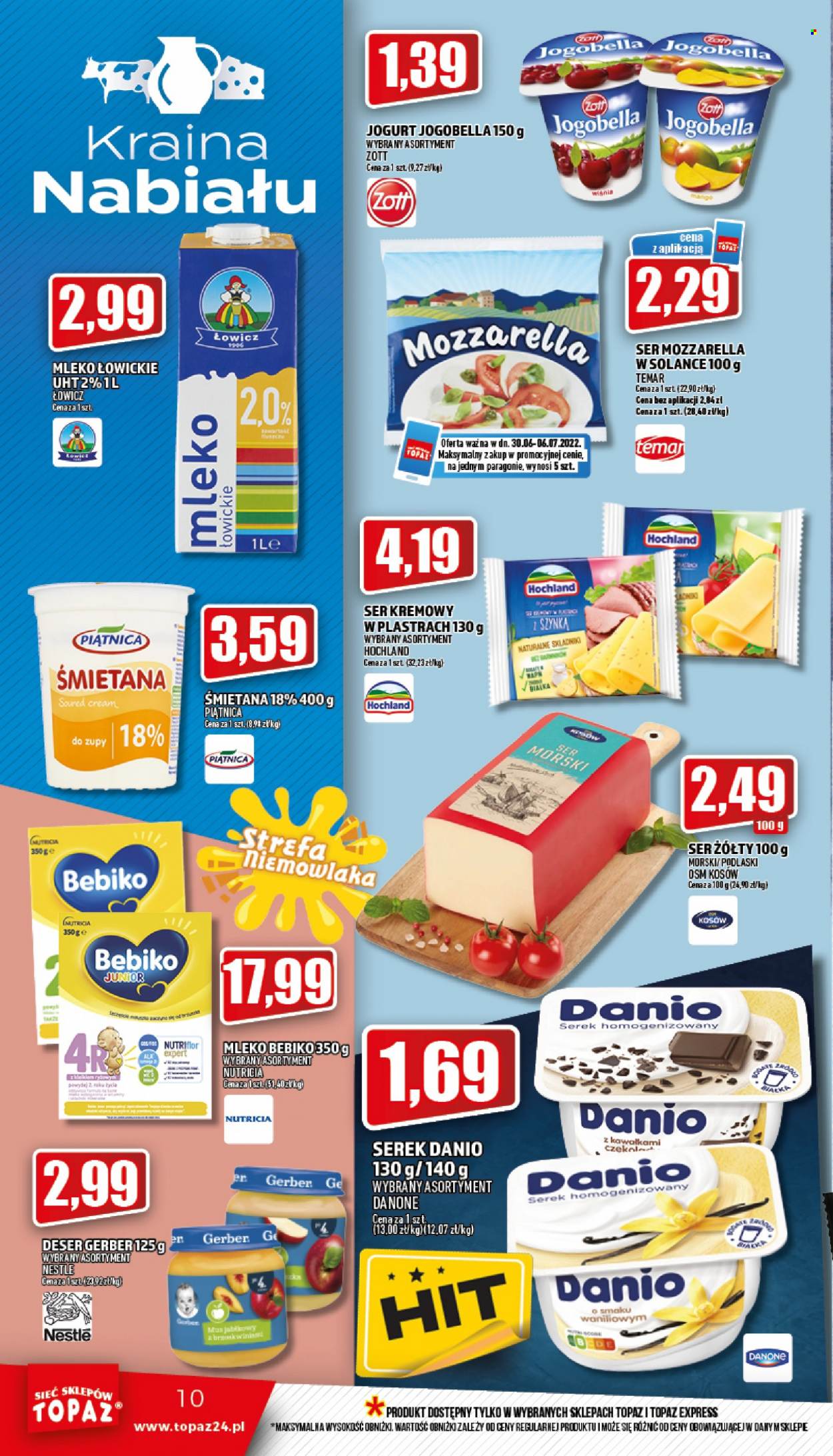 Gazetka Topaz - 30.06.2022 - 6.07.2022. Strona 10