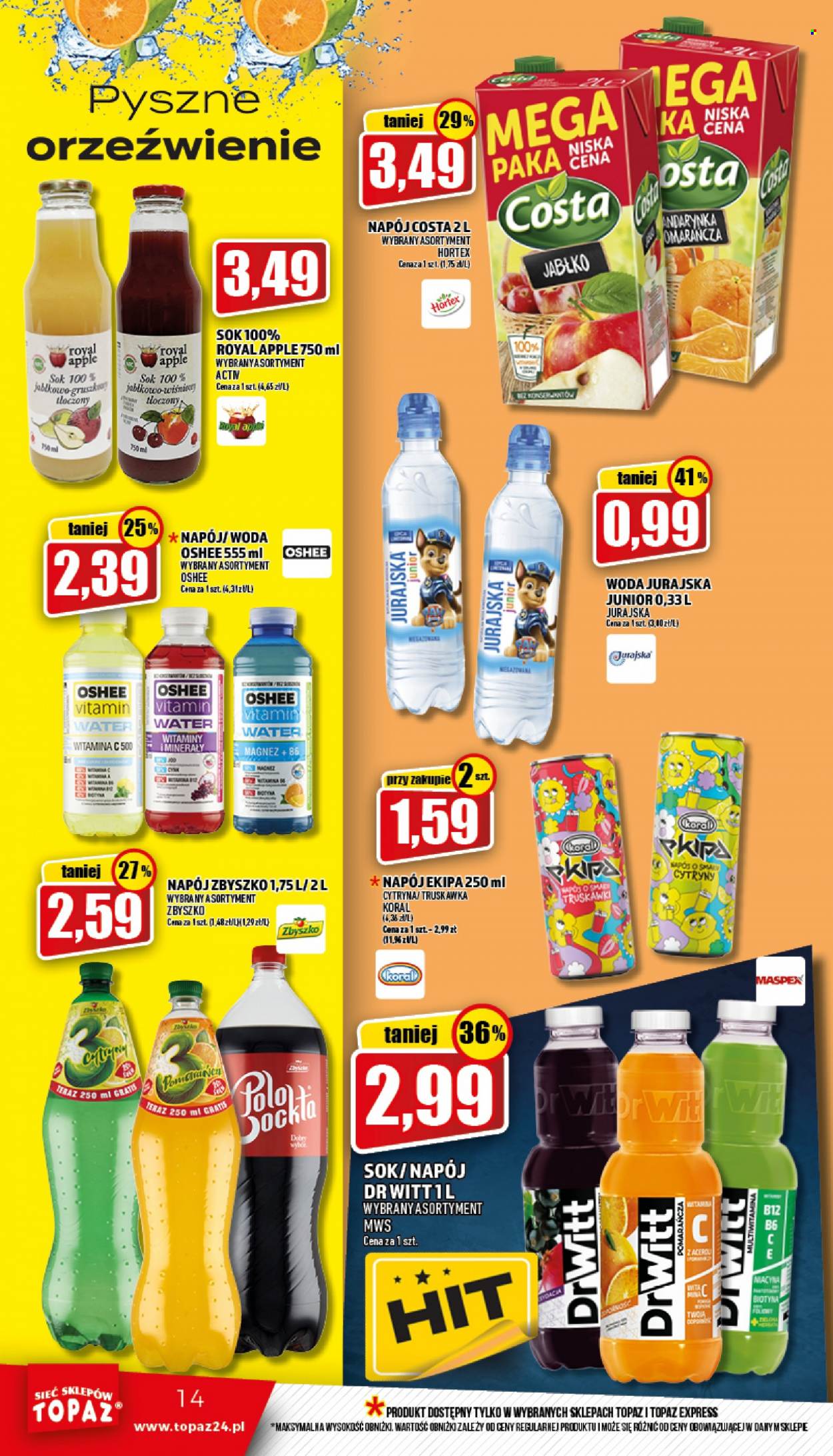 Gazetka Topaz - 30.06.2022 - 6.07.2022. Strona 14