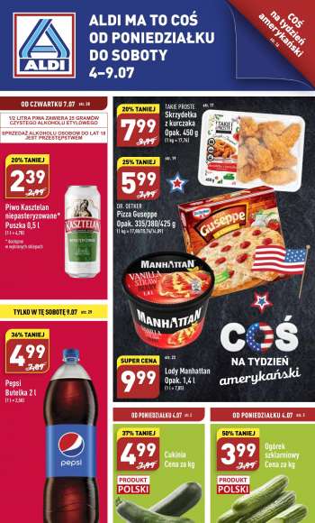 Gazetka ALDI - 4.07.2022 - 9.07.2022.