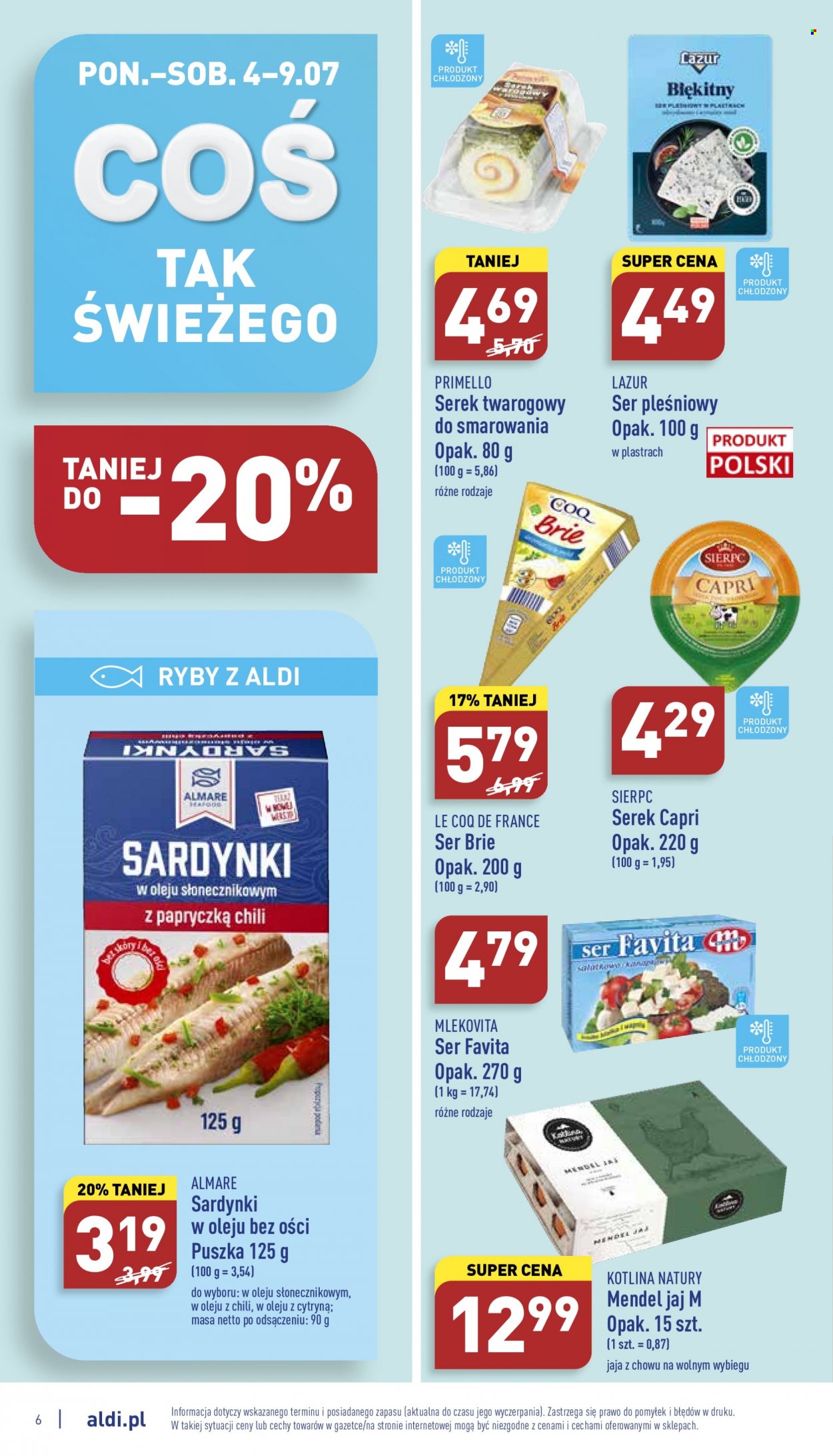 Gazetka ALDI - 4.07.2022 - 9.07.2022. Strona 6