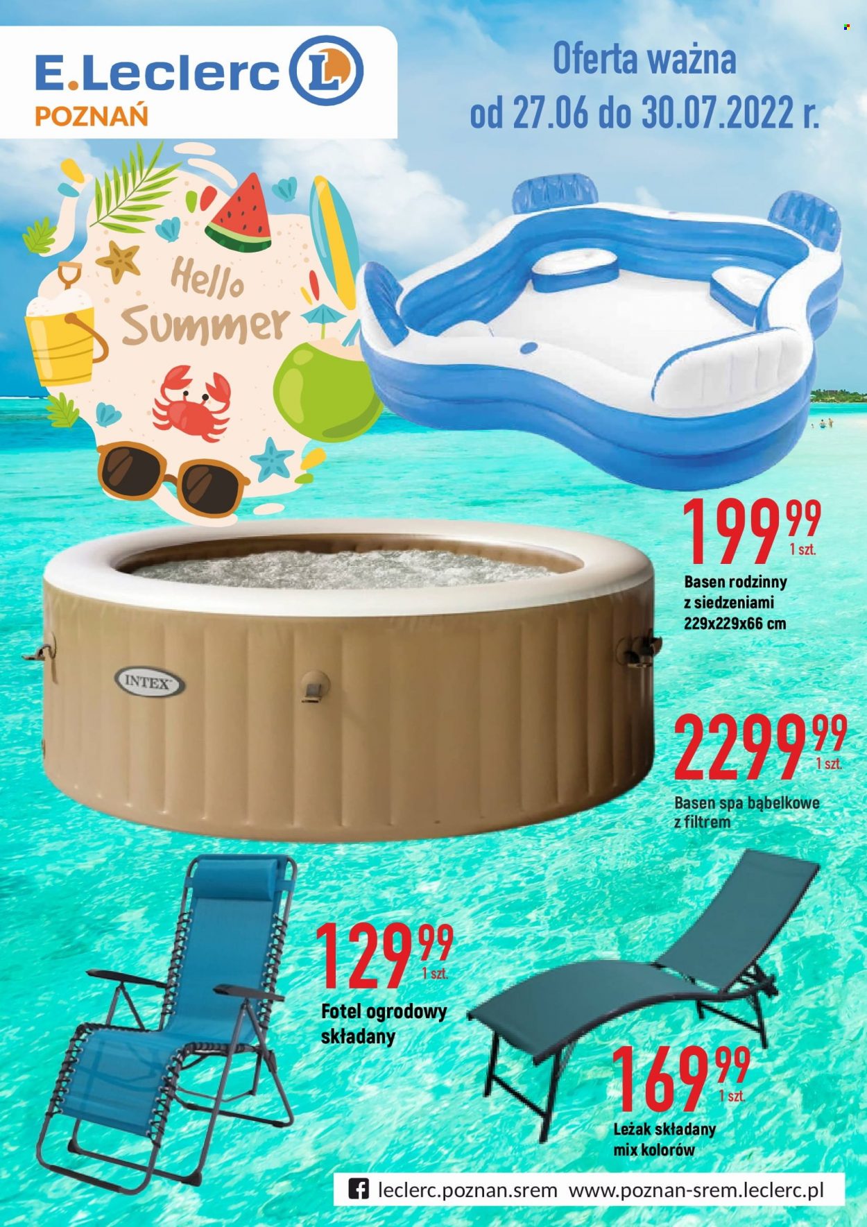 Gazetka E.Leclerc - 27.06.2022 - 30.07.2022. Strona 1