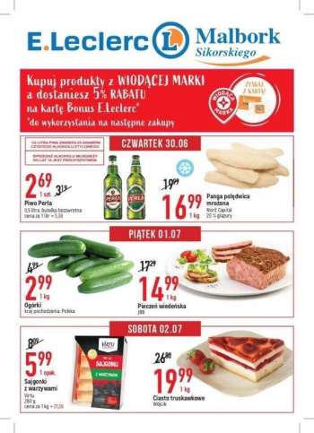 Gazetka E.Leclerc - 30.06.2022 - 6.07.2022.