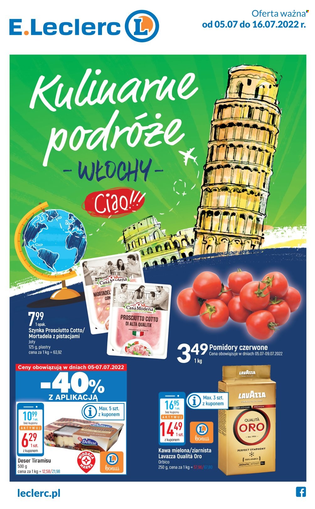Gazetka E.Leclerc - 5.07.2022 - 16.07.2022. Strona 1