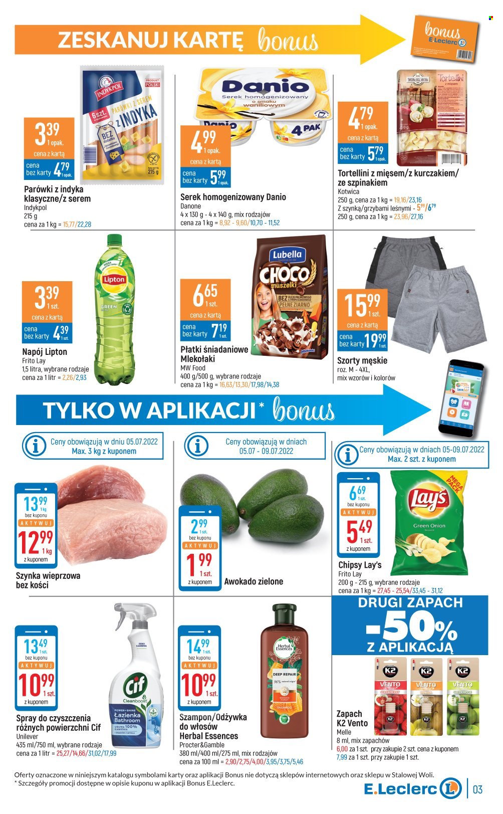 Gazetka E.Leclerc - 5.07.2022 - 16.07.2022. Strona 3