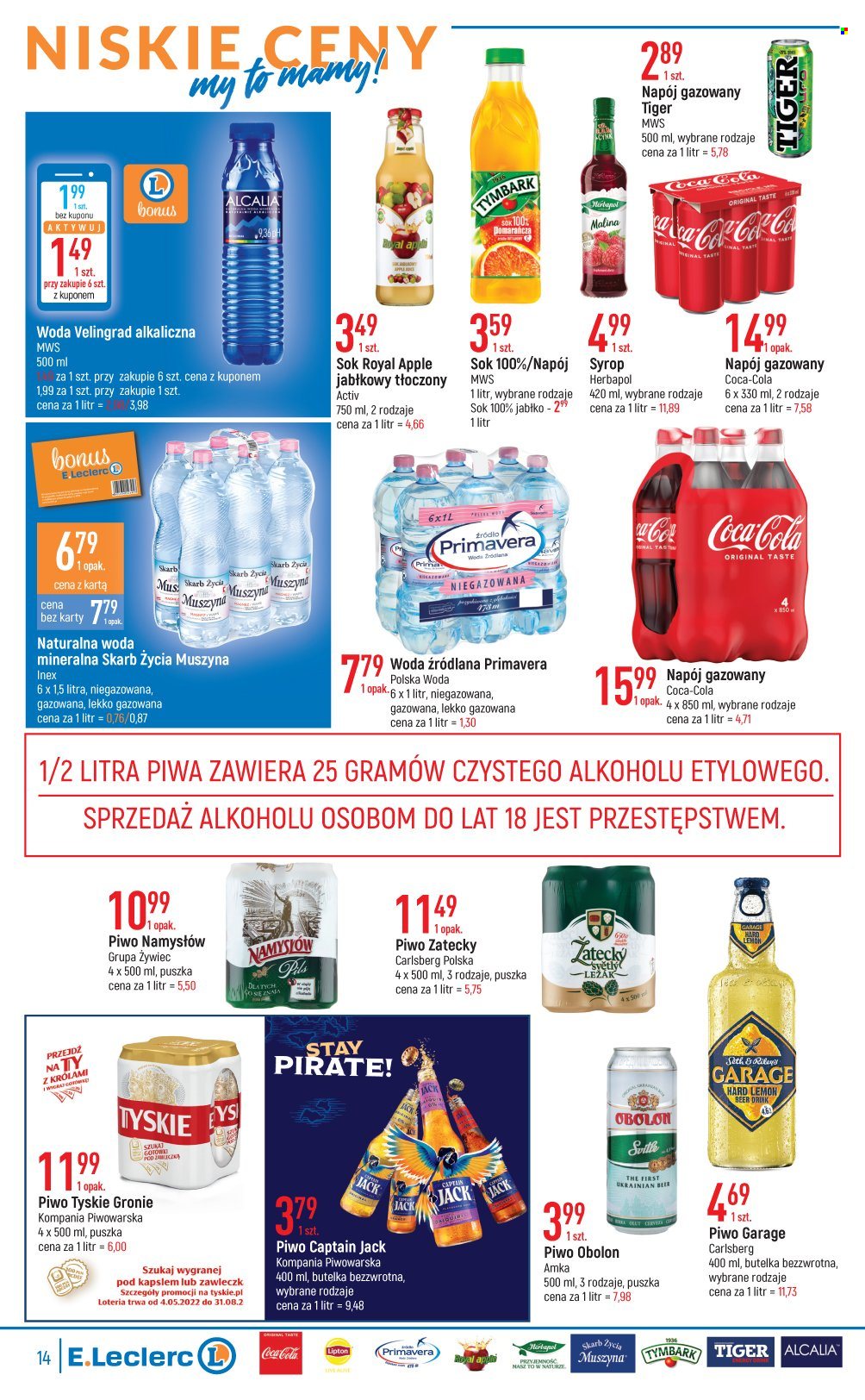 Gazetka E.Leclerc - 5.07.2022 - 16.07.2022. Strona 14
