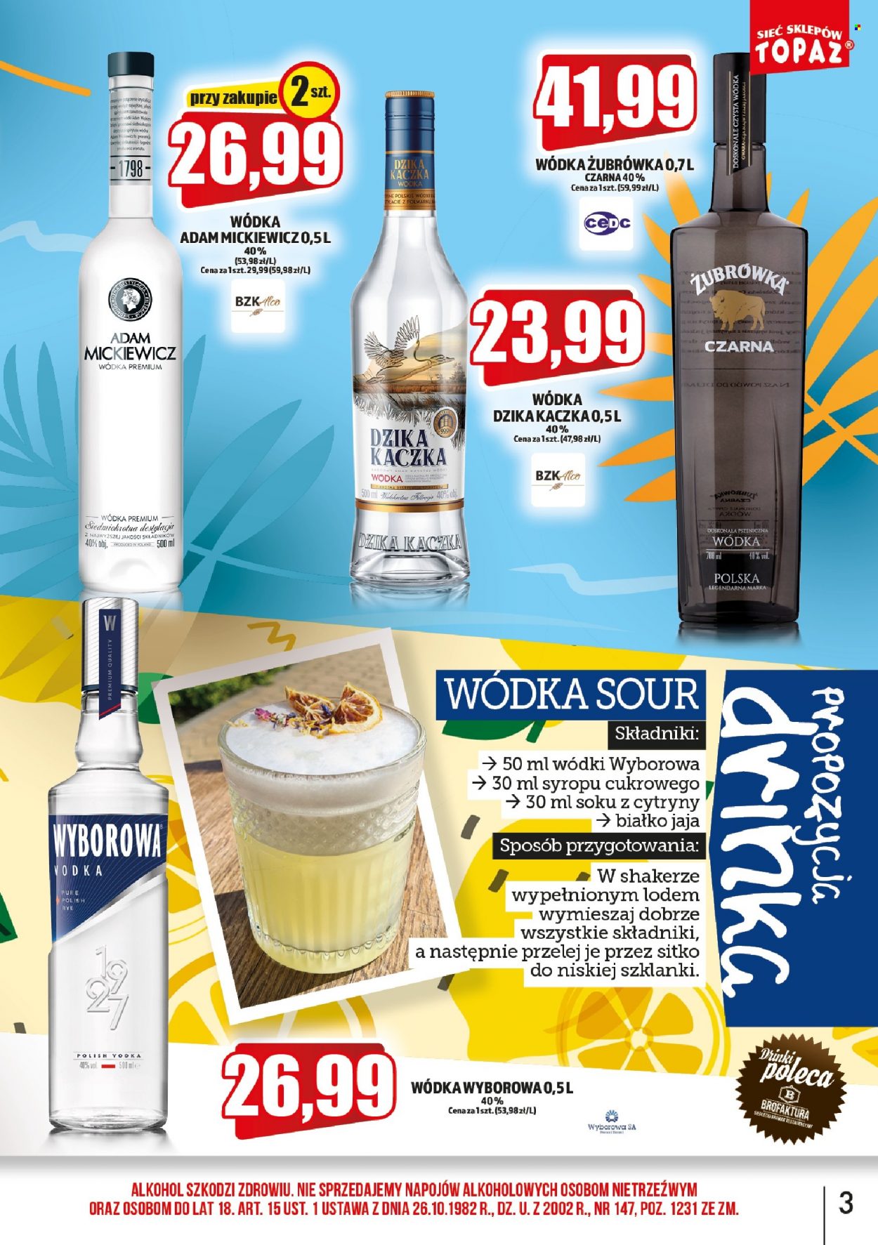 Gazetka Topaz - 1.07.2022 - 31.07.2022. Strona 3