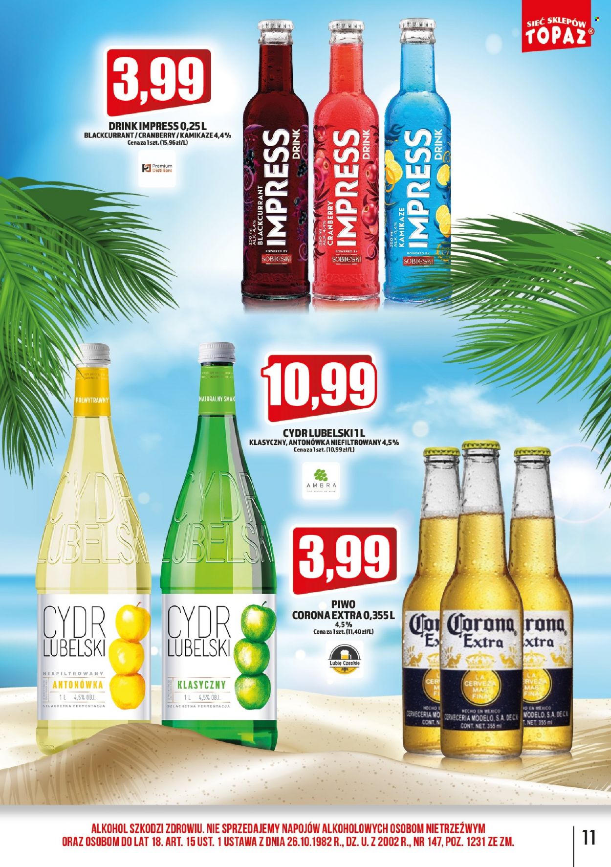 Gazetka Topaz - 1.07.2022 - 31.07.2022. Strona 11