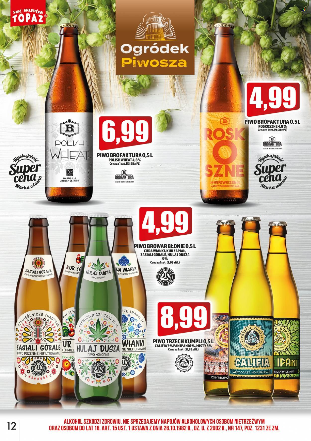 Gazetka Topaz - 1.07.2022 - 31.07.2022. Strona 12
