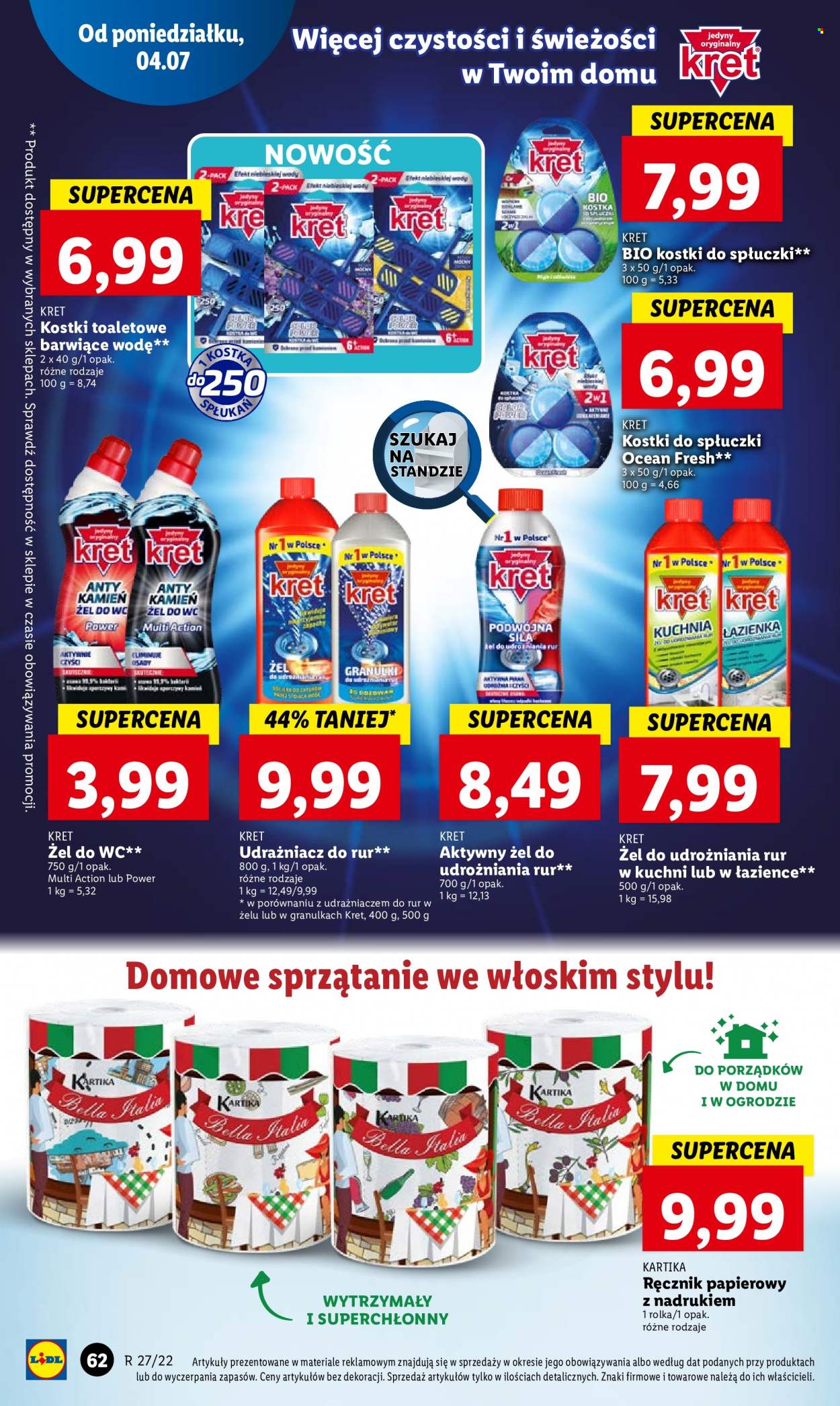 Gazetka Lidl - 4.07.2022 - 6.07.2022. Strona 62