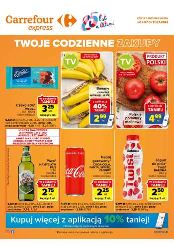 Gazetka Carrefour Express - 5.07.2022 - 11.07.2022.