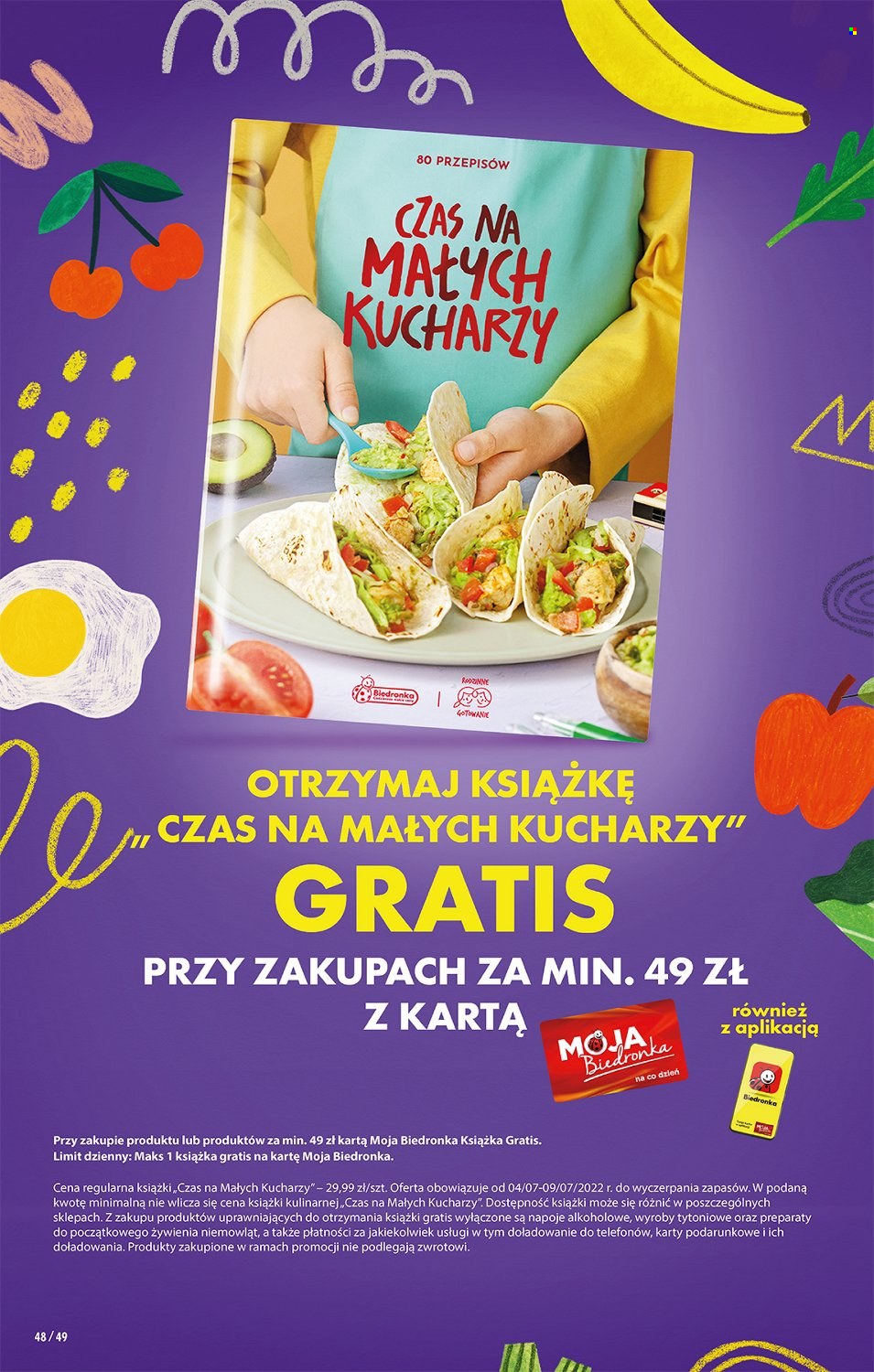 Gazetka Biedronka - 4.07.2022 - 9.07.2022. Strona 48