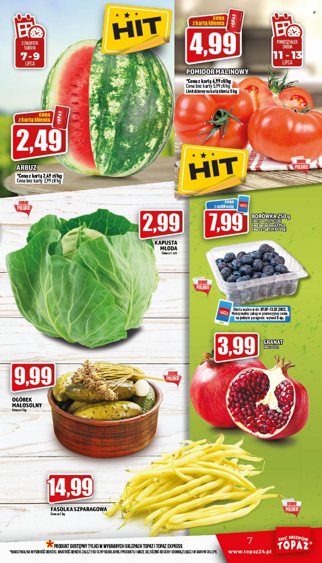 Gazetka Topaz - 7.07.2022 - 13.07.2022. Strona 7