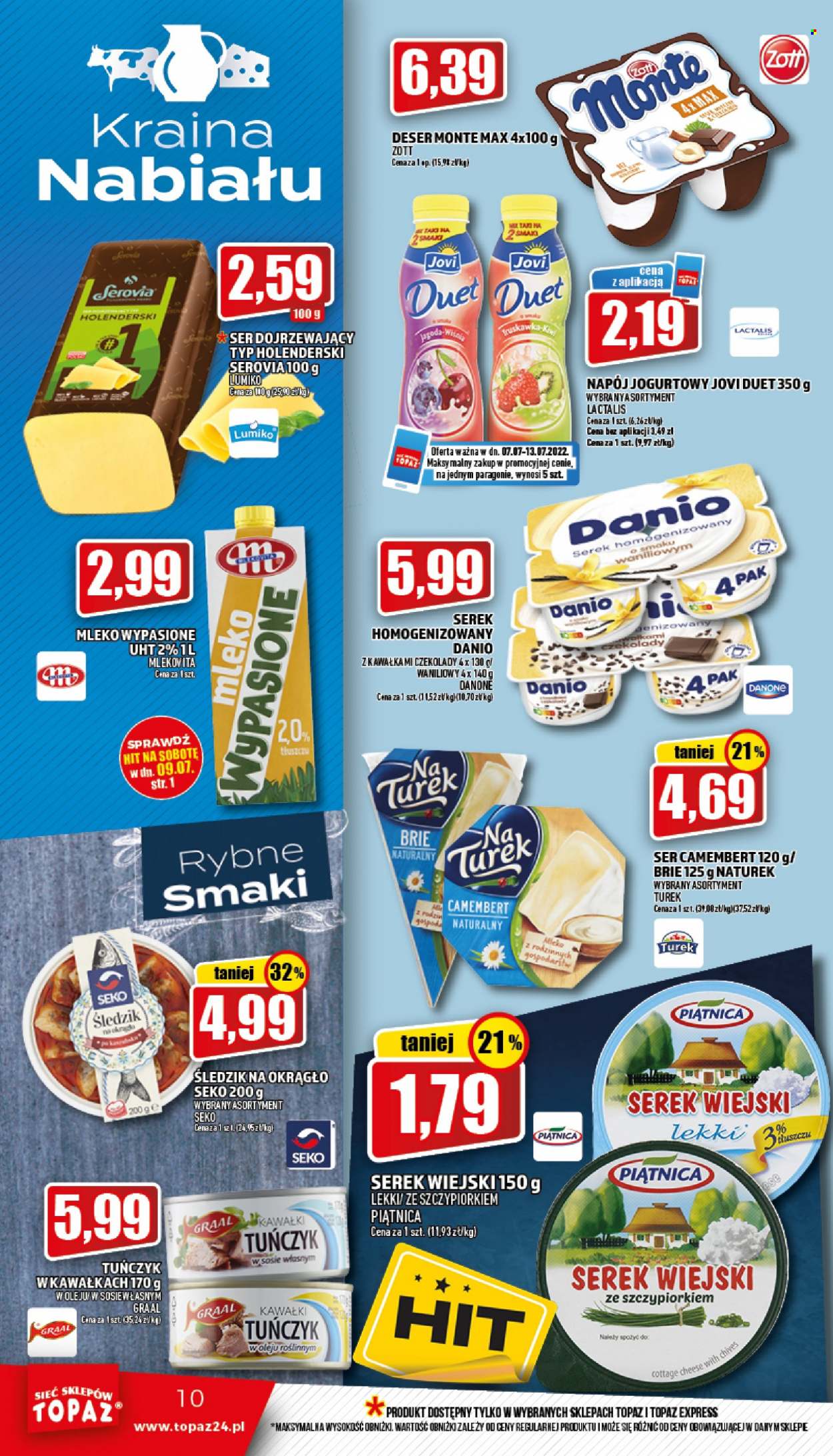 Gazetka Topaz - 7.07.2022 - 13.07.2022. Strona 10