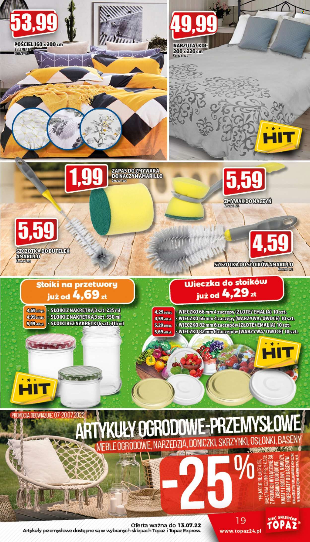 Gazetka Topaz - 7.07.2022 - 13.07.2022. Strona 19
