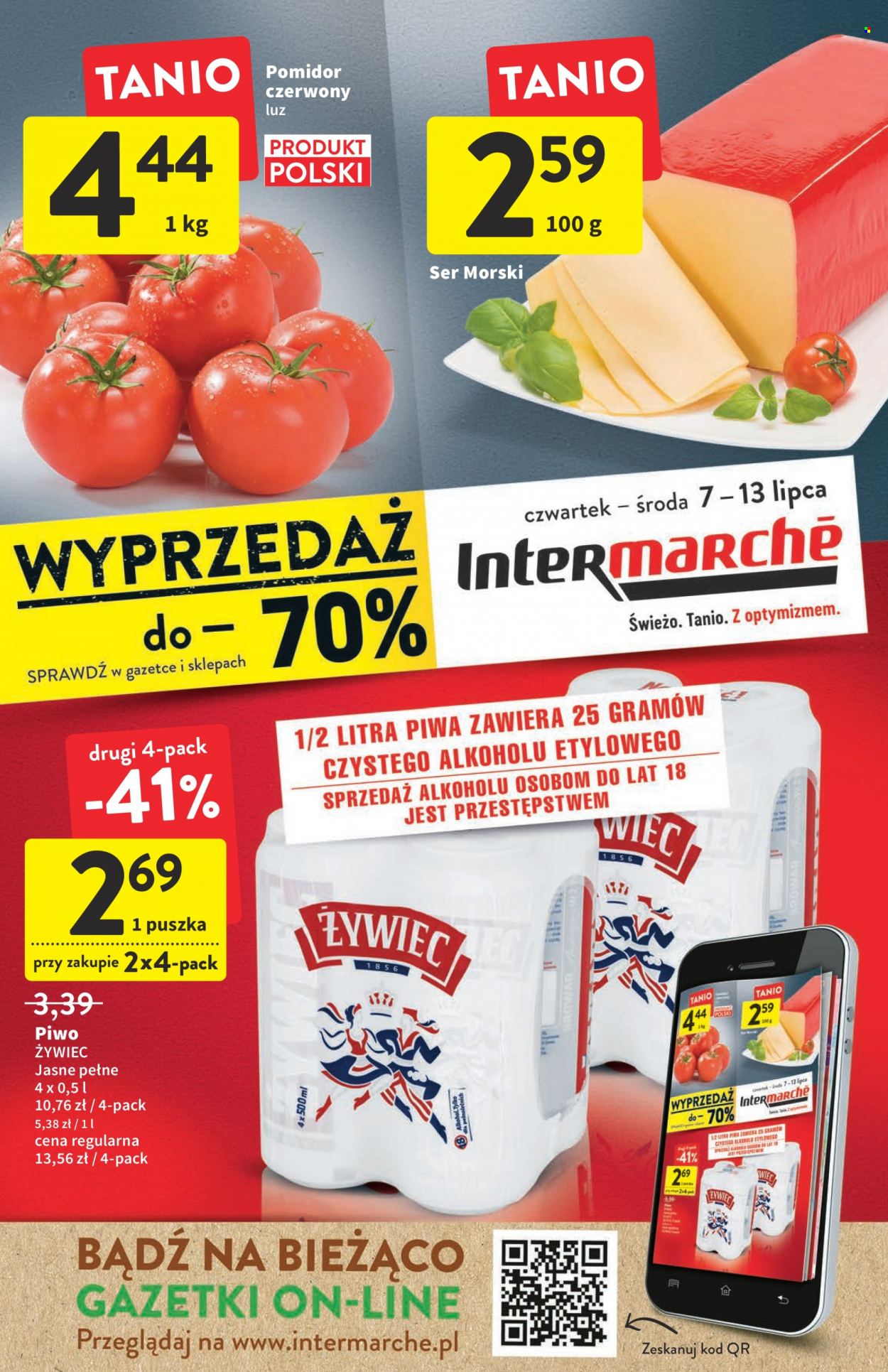 Gazetka Intermarché - 7.07.2022 - 13.07.2022. Strona 1