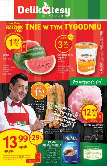 Gazetka Delikatesy Centrum - 7.07.2022 - 13.07.2022.
