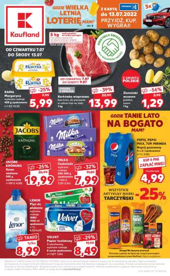Gazetka Kaufland - 7.07.2022 - 13.07.2022.