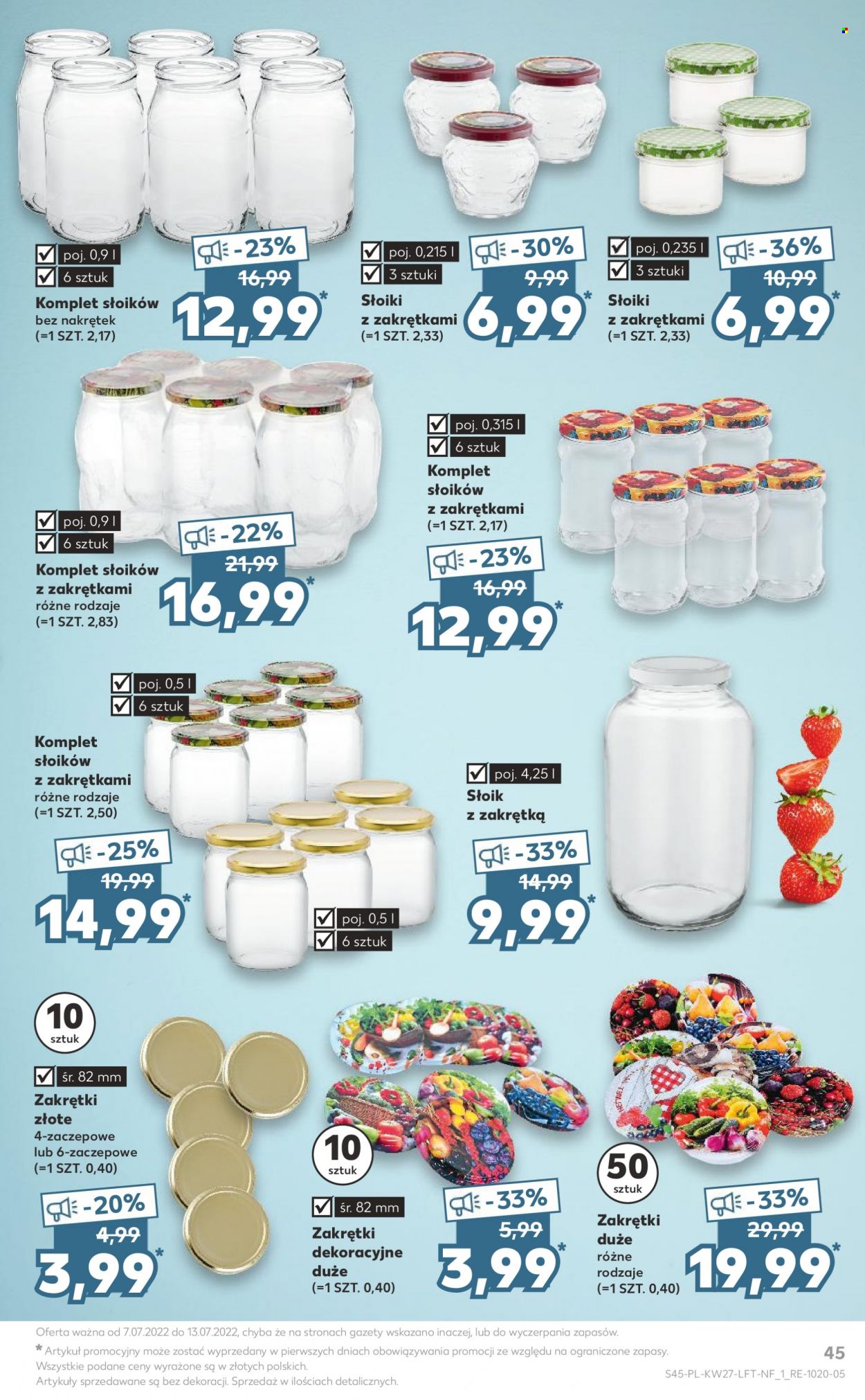 Gazetka Kaufland - 7.07.2022 - 13.07.2022. Strona 45