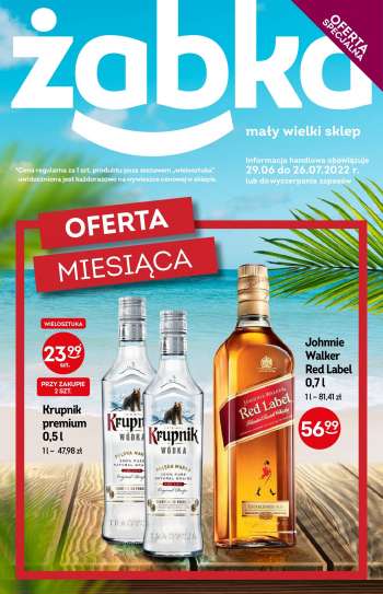 Gazetka Żabka - 29.06.2022 - 26.07.2022.