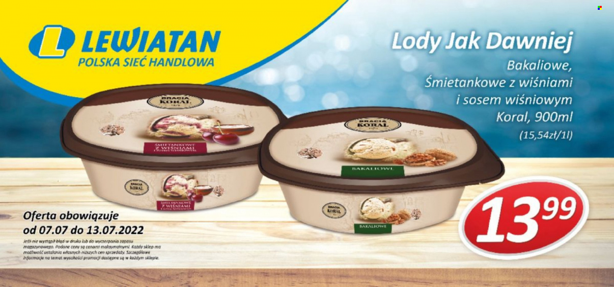 Gazetka Lewiatan - 7.07.2022 - 13.07.2022. Strona 1