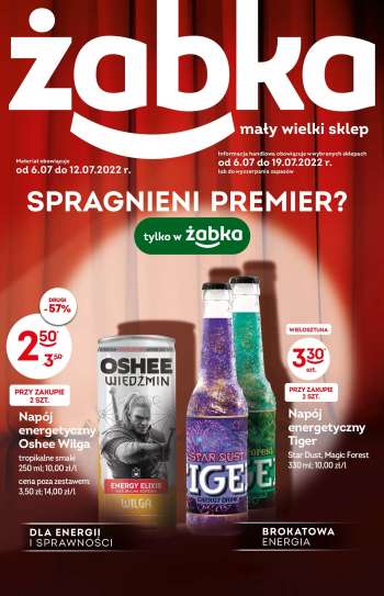 Gazetka Żabka - 6.07.2022 - 19.07.2022.