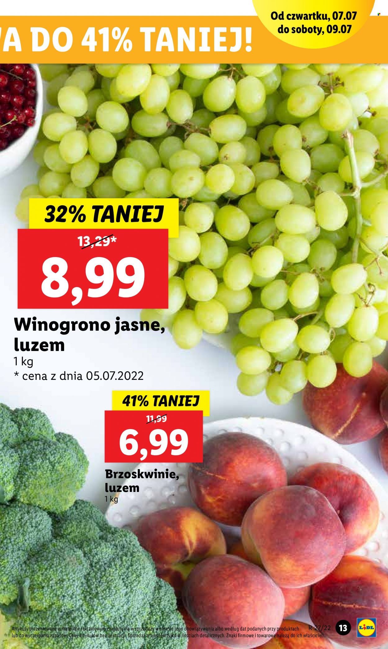 Gazetka Lidl - 7.07.2022 - 9.07.2022. Strona 13