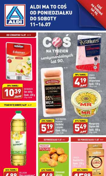 Gazetka ALDI - 11.07.2022 - 16.07.2022.