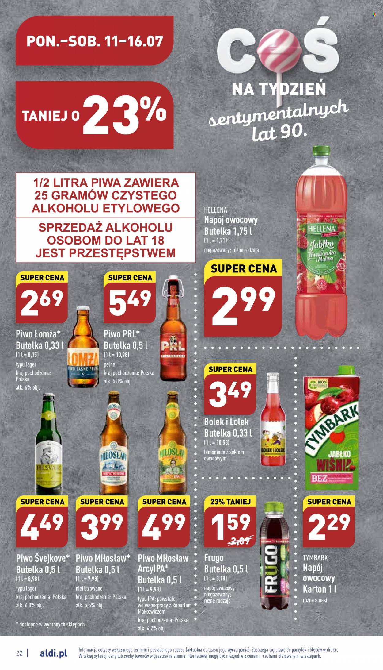 Gazetka ALDI - 11.07.2022 - 16.07.2022. Strona 22