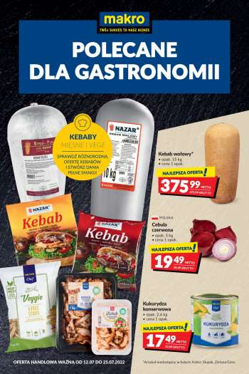 Gazetka Makro - 12.07.2022 - 25.07.2022.