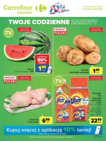 Gazetka Carrefour Express - 12.07.2022 - 18.07.2022.