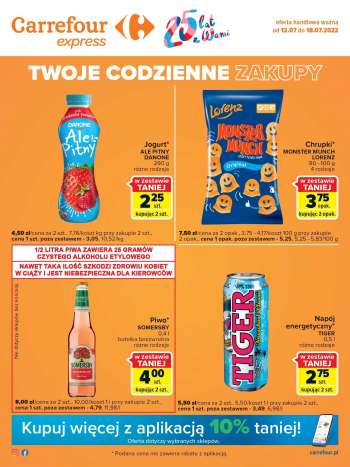 Gazetka Carrefour Express - 12.07.2022 - 18.07.2022.